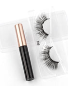 1 Pair Magnetic Eyelashes Wispy 3D Mink Lashes Natural Long Faux Cilios Eyelash Extension Handmade False Eyelashes Makeup Tools