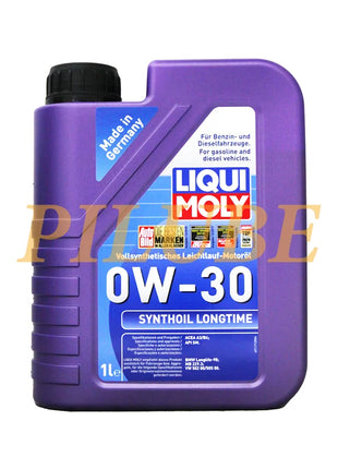 LIQUI MOLY Synthoil Olio motore completamente sintetico a lunga durata 0W-30 per protezione motore a lungo termine ad alte prestazioni Prodotto originale