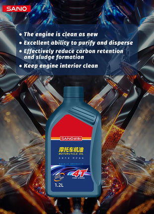 Olio moto SANVO 10w40 SG 1.2L per motore