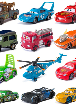 Disney Pixar Cars 3 Saetta Mcqueen Giocattoli Mater Collezione di Modelli 1:55 Diecast Veicoli Auto In Lega Giocattolo Per I Regali Dei Bambini - riparo82