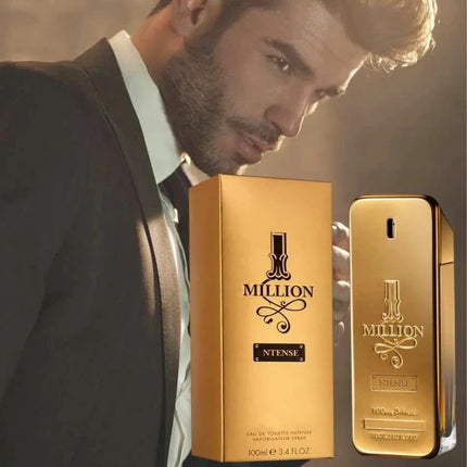 100ml Perfume Golden Million Gold Brick Extrait - Men's Long-Lasting Woody Perfume Men's Perfume Pray Fragrance Cologne