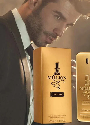 100ml Perfume Golden Million Gold Brick Extrait - Men's Long-Lasting Woody Perfume Men's Perfume Pray Fragrance Cologne - Riparo82