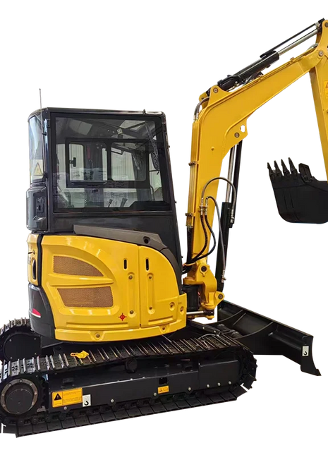 Escavatore Diesel 3.5 Tonnellate - Gru Cingolata Potente Forza Scavo - riparo82