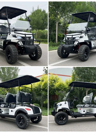New Model Long Range Lithium Battery Powered Electric Off-Road Adults Scooter 4 Seater Cheap Electric Golf Cart Rapid Delivery - Riparo82
