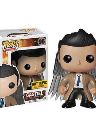 Funko Pop Sam soprannaturale # 93 Dean # 94 Castiel # 95 Charlie Crowley Bobby Singer Action Figure Giocattoli POP-SPN Bambola in vinile Regalo per bambini