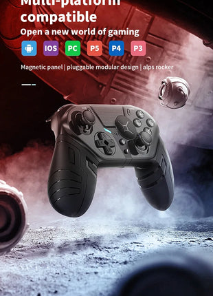Controller + custodia per PS4 PS3 PS Playstation 4 3 PC Control Wireless Bluetooth Mobile Android TV Gamepad Gaming Game Pad