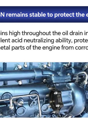 Lopal SONIC HD100 10W-40 CK-4 4L * 1 Bottiglie Olio Motore Auto 4L Lubrificante Olio Motore Sintetico Completo per Auto Protezione Avanzata