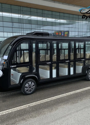Electric Minibus City Reception Car Lithium Battery driven 7000W Adult High Power Electric Sightseeing Car Long Distance - Riparo82