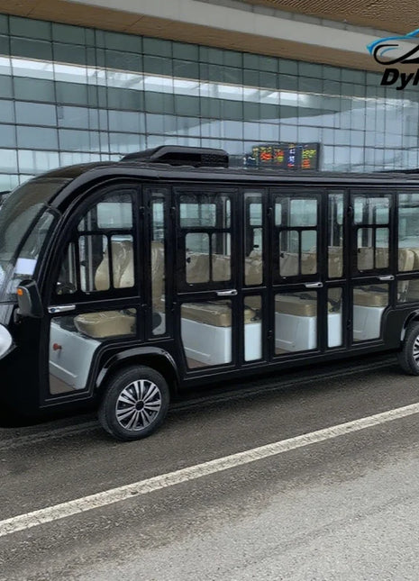 Electric Minibus City Reception Car Lithium Battery driven 7000W Adult High Power Electric Sightseeing Car Long Distance - Riparo82