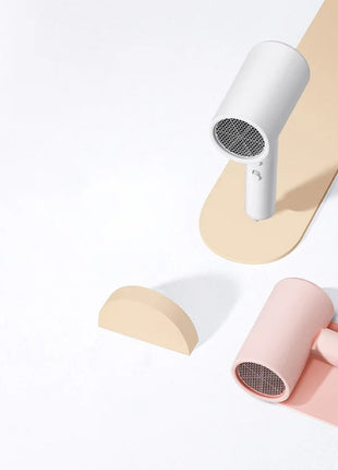 XIAOMI MIJIA H101 Portable Hair Dryer – 1600W,Foldable,50M Negative Ions,15m/s Airflow,Dual Heat & Speed Modes,220V With adapter - Riparo82