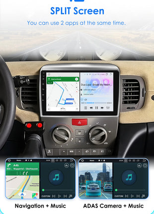 Hizpo 9 Inch for Lancia Ypsilon 2006 - 2011 Wireless Carplay Android Auto Car Multimedia Player Autoradio Electronic Ddevices 4G - Riparo82