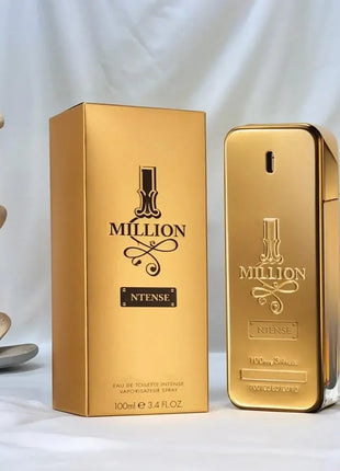 100ml Perfume Golden Million Gold Brick Extrait - Men's Long-Lasting Woody Perfume Men's Perfume Pray Fragrance Cologne - Riparo82