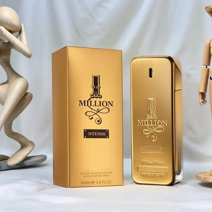 100ml Perfume Golden Million Gold Brick Extrait - Men's Long-Lasting Woody Perfume Men's Perfume Pray Fragrance Cologne