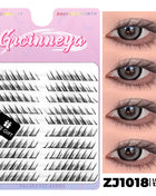 GROINNEYA DIY Lashes Extension Kit Cute Cat Paw False Eyelashes for Enlarged Eyes Korean Actress Natural Make Up - Riparo82