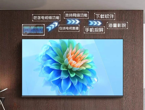 LCD TV 32 43 50 55 60 65 75 80 100 inch Flat Panel Internet Smart - Riparo82