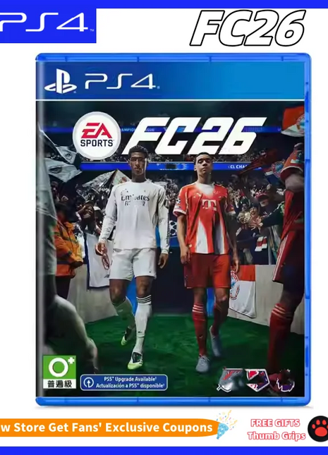 2025 PS4 Nuovo CD di gioco FC26 Sony Playstation 4 Disco di carte da gioco Playstation4 PS4 FC26