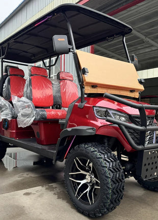 China's Hot Sale 48V/72V Lithium Golf Car 4/6/8 Person Electric Mini Sightseeing Bus Electric Golf Carts - Riparo82