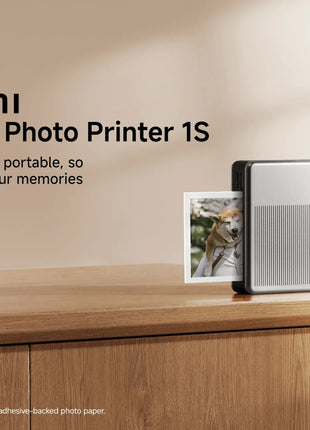 Versione globale Xiaomi Mi Stampante fotografica portatile 1S Bluetooth 5.2 ZINK Tecnologia senza inchiostro Stampa wireless 8 filtri Mi Home