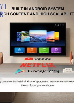 32 Inch Ultra HD Smart TV - Google TV with Roku, Touch Screen Luxury Design, Large Display for Home Entertainment - Riparo82