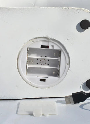 Ornamento per la casa di Natale illuminato a LED, arredamento del villaggio europeo con design musicale e fiocco di neve, decorazione da tavolo delle fiabe invernali