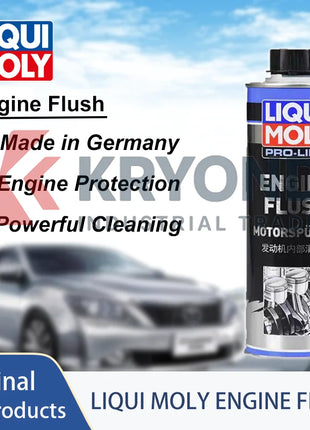 LIQUI MOLY Engine Flush 500ml – Detergente professionale per cambio pre-olio, riduce l'usura e rimuove i contaminanti dei residui di carbonio