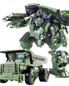 AOYI Cool 8 IN 1 Oversize Devastator Toys Boy Anime Hook Action Figures Robot Car Ingegneria Modello di veicolo Bambini - riparo82