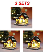 Christmas Light House Village decorazioni natalizie per la casa regali di Natale ornamenti natalizi capodanno 2024 Natale Navidad Noel