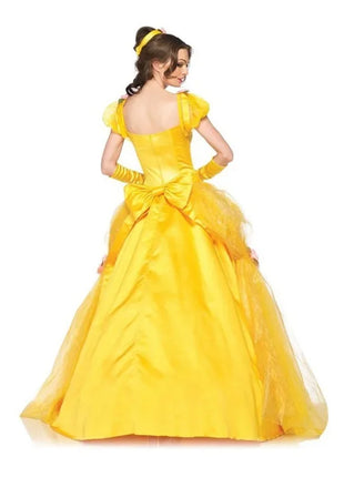 Disney Movie La Bella e la Bestia Cosplay Belle Principessa Abito per adulti Halloween Carnevale Festa Ballo Costumi da donna Regalo di Natale per donna