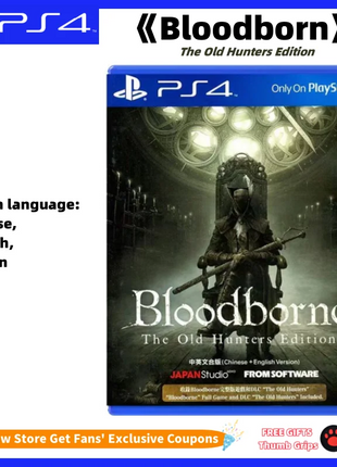 Sony PS4 Bloodborn The Old Hunters Edition Genuine license New Game CD PS5 Playstation5 Game Playstation 4 Games Ps4 Bloodborne