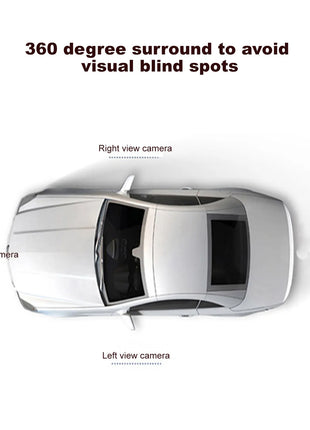 360 Car Camera Panoramic Surround View 1080P AHD Right+Left+Front+ Rear View Camera System For Android Auto Radio Night Vision - Riparo82