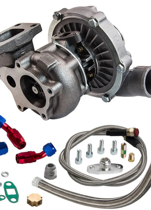 Universal Oil Line Kit Turbo T04E .57 A/R oil Cold Turbocharger 1.5-2.5L engine