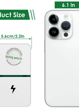 Set of 2 power saver devices displayed on white background