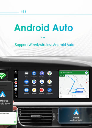 10.25"Carplay Android 13 Auto Car radio For Audi A4 A5 B8 S4 S5 2009-2016 car intelligent system Multimedia GPS Stereo Head Unit - Riparo82