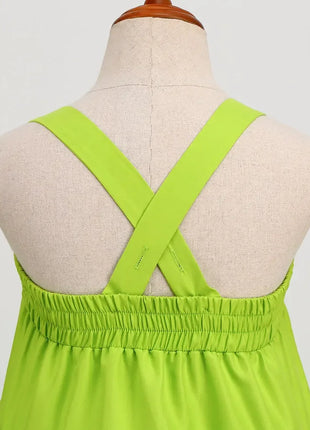 Costume Trilly Campanellino Carnevale 2026 - Abito Fata Verde Bambina