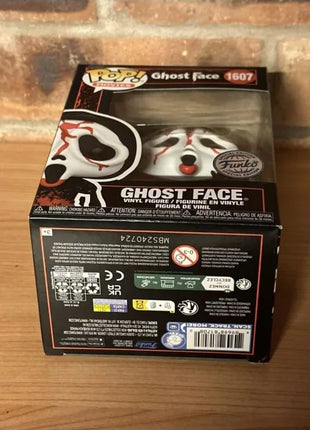 Funko Pop Scream Ghost Face Genuino Action Doll Modello Killer Ghost Face (Bloody) Bambole in vinile Edizione limitata Raccogliere giocattoli Regalo