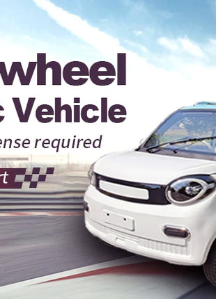 Export Eco car 4-wheel pure electric car 60v105Ah 1000w adult two-wheel drive 5-seat low-speed mini electric battery car - Riparo82