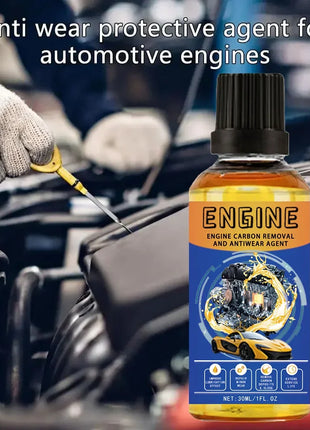 Car Engine Wear Repair Agent Reduce Fuel Consumption Gasoline Diesel Oil Additive Engine Cleaner Catalytic Converter - Riparo82