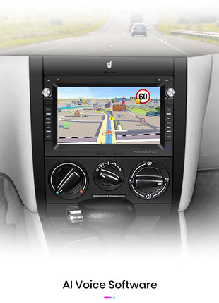 AWESAFE Carplay android Auto Radio for VW Golf 4 Passat POLO Transport T5 Multivan Seat Jetta Car Intelligent Systems Autoradio - Riparo82