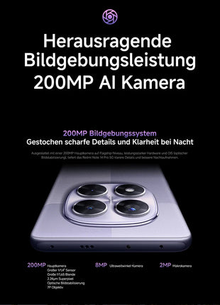 Global Version Redmi Note 14 Pro 5G MediaTek Dimensity 7300-Ultra NFC 200MP Camera 1.5K 120Hz AMOLED Display 5110mAh Battery - Riparo82
