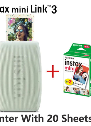 Nuova stampante Fujifilm Instax Mini stampante Fujifilm originale Link 2 con fotocamera a pellicola istantanea Instax Mini Film selezionabile