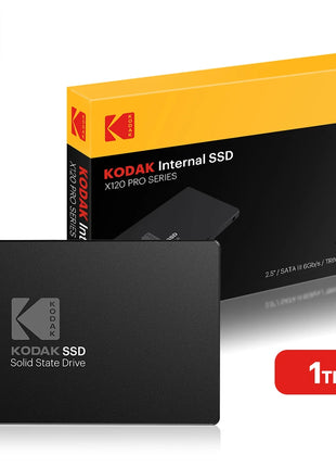 Kodak X120 PRO SSD Drive HDD 2.5 Disco rigido SSD 120GB 1TB 512GB 128GB 256GB HD SATA Disco rigido interno per computer portatile