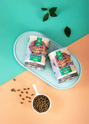 YUR KWAI Sub-Adult Turtle Food - Protein Pellets for Red-Ear Slider/Terrapin/Box Turtle-Shell Hardening Formula with Calcium&D3 - Riparo82