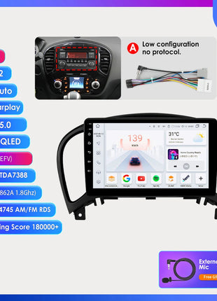 Hizpo Car Radio For Nissan Juke YF15 2010 - 2014 Carplay 4G Multimedia Video Player GPS Autoradio AI Voice 2 Din Android Auto BT