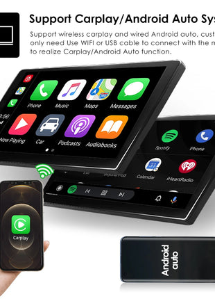 2G+32G 7 Inch Autoradio Carplay 1 Din Android Auto Car Radio GPS for Universal Stereo Multimedia Player Navigation Head Unit RDS - Riparo82