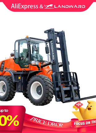 4WD 3-6Ton China Customized All-terrain Off-road  Fork Lift 3500KG Mini Forklift Trucks EPA 5Ton Forklift Manufacturer Price - Riparo82