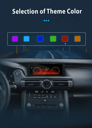 AutoRadio Android14 Wireless Carplay Car For Lexus IS RC 200 250 300 350 200T 300h Multimedia Player Navigation GPS Stereo Audio - Riparo82