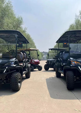 China's Hot Sale 48V/72V Lithium Golf Car 4/6/8 Person Electric Mini Sightseeing Bus Electric Golf Carts - Riparo82