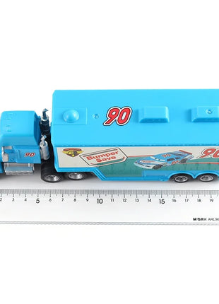 Auto 2 Fritter Frank Camion Modello Disney Pixar 3 Camion Giocattolo Auto Saetta Mcqueen Mack Zio Dinoco Racer Metallo per il Regalo Dei Bambini - riparo82