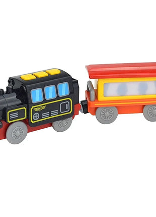 Locomotiva in legno Magnetic Electric Car Train Toys Fit Biro wood Diecast Slot Train Track Railway Educational Toys For Kids