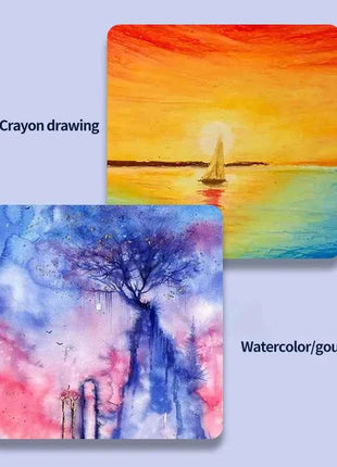 MUNGYO 12/24/36Colors Water-soluble Crayon Painting Pigment Crayon Artist For Gift Art School Supplies MAC-12T